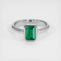 Men's Emerald Ring 1.32 Ct., Platinum 950 Preview