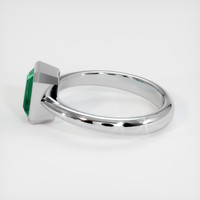 1.32 Ct. Emerald  Ring - Platinum 950