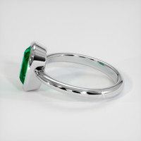 1.84 Ct. Emerald Ring, Platinum 950 4