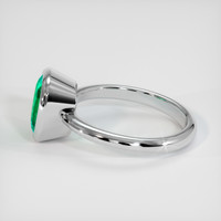 2.45 Ct. Emerald Ring, Platinum 950 4