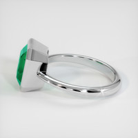 2.93 Ct. Emerald Ring, Platinum 950 4