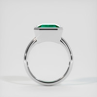 4.71 Ct. Emerald   Ring, Platinum 950 3