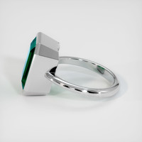 4.71 Ct. Emerald   Ring, Platinum 950 4