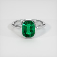 2.28 Ct. Emerald Ring, Platinum 950 1