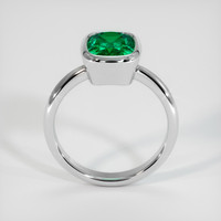 2.28 Ct. Emerald Ring, Platinum 950 3