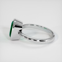 2.28 Ct. Emerald Ring, Platinum 950 4