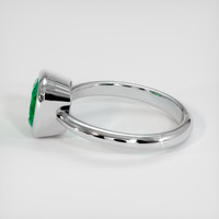 2.04 Ct. Emerald Ring, Platinum 950 4