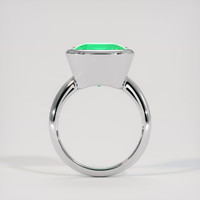 5.70 Ct. Emerald Ring, Platinum 950 3