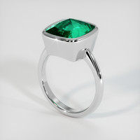 6.44 Ct. Gemstone Ring, Platinum 950 2