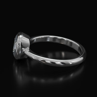 1.18 Ct. Gemstone Ring, Platinum 950 4