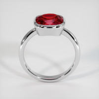 4.01 Ct. Ruby Ring, Platinum 950 3