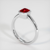 1.65 Ct. Ruby Ring, Platinum 950 2