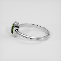 2.19 Ct. Green Sapphire Ring, Platinum 950 4
