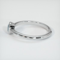 0.55 Ct. Sapphire Ring, Platinum 950 4