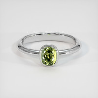 0.83 Ct. Sapphire Ring, Platinum 950 1