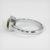 1.91 Ct. Green Sapphire Ring, Platinum 950 4