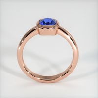 0.69 Ct. Sapphire Ring, 14K Rose Gold 3