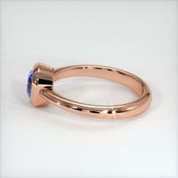 0.69 Ct. Sapphire Ring, 14K Rose Gold 4