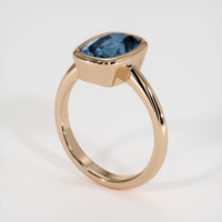 2.82 Ct. Gemstone Ring, 14K Rose Gold 2