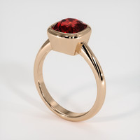 3.10 Ct. Gemstone Ring, 14K Rose Gold 2