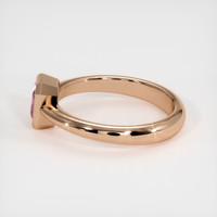 0.62 Ct. Pink Sapphire Ring, 14K Rose Gold 4