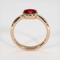 1.31 Ct. Ruby Ring, 14K Rose Gold 3