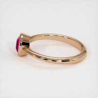 1.22 Ct. Ruby Ring, 14K Rose Gold 4