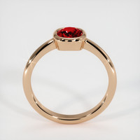 1.20 Ct. Ruby Ring, 14K Rose Gold 3