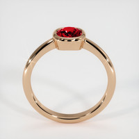 1.12 Ct. Ruby Ring, 14K Rose Gold 3