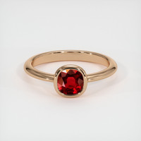 1.19 Ct. Ruby Ring, 14K Rose Gold 1