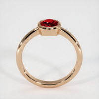 1.19 Ct. Ruby Ring, 14K Rose Gold 3