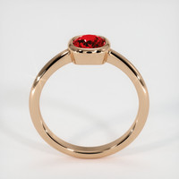 1.10 Ct. Ruby Ring, 14K Rose Gold 3