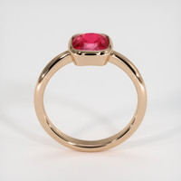 2.02 Ct. Ruby Ring, 14K Rose Gold 3