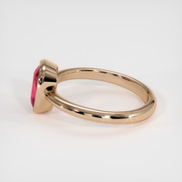 2.02 Ct. Ruby Ring, 14K Rose Gold 4