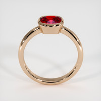 1.49 Ct. Ruby Ring, 14K Rose Gold 3