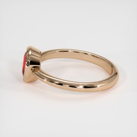 1.50 Ct. Ruby Ring, 14K Rose Gold 4