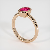 1.70 Ct. Ruby Ring, 14K Rose Gold 2