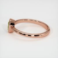0.53 Ct. Sapphire Ring, 14K Rose Gold 4