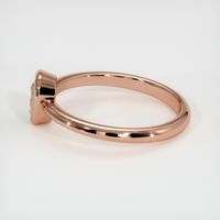 0.60 Ct. Sapphire Ring, 14K Rose Gold 4
