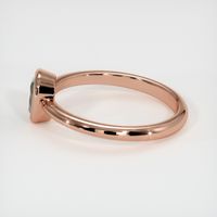 0.60 Ct. Sapphire Ring, 14K Rose Gold 4