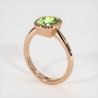 2.03 Ct. Sapphire Ring, 14K Rose Gold 2