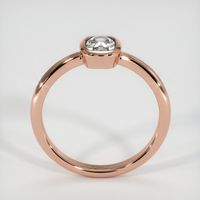 0.77 Ct. Sapphire Ring, 14K Rose Gold 3