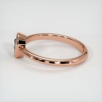 0.77 Ct. Sapphire Ring, 14K Rose Gold 4