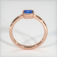 0.71 Ct. Sapphire Ring, 18K Rose Gold 3