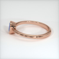 0.71 Ct. Sapphire Ring, 18K Rose Gold 4
