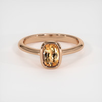 1.11 Ct. Gemstone Ring, 18K Rose Gold 1