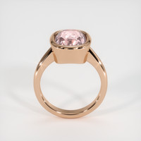 5.28 Ct. Padparadscha Sapphire Ring, 18K Rose Gold 3