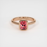2.03 Ct. Sapphire Ring, 18K Rose Gold 1