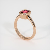 2.03 Ct. Sapphire Ring, 18K Rose Gold 2