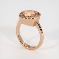 5.19 Ct. Sapphire Ring, 18K Rose Gold 2